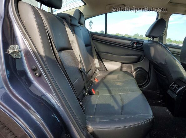 4S3BNEN69G3017442 2016 SUBARU LEGACY Gray Vista de los asientos traseros