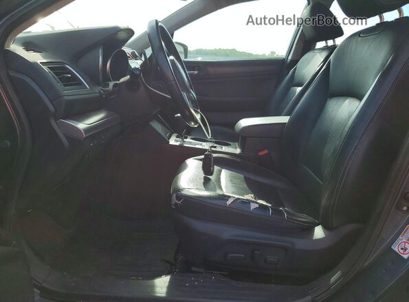 4S3BNEN69G3017442 2016 SUBARU LEGACY Gray Vista interior delantera