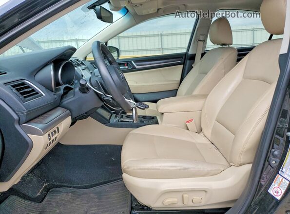 4S3BNEN69J3005427 2018 SUBARU LEGACY Black Սալոնի դիմացի տեսք