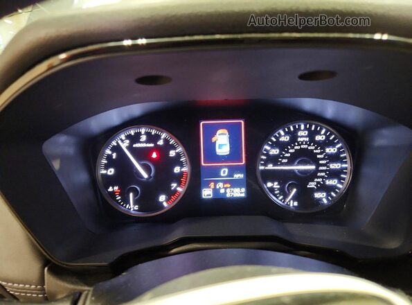4S3BWAB64S3016847 2025 SUBARU LEGACY Gray Vista del cuadro de instrumentos