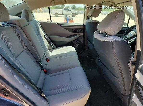 4S3BWAB66L3028113 2020 SUBARU LEGACY Gray უკანა სავარძლების ხედი