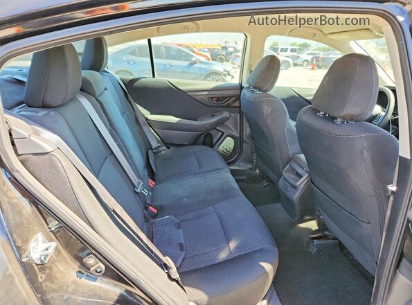 4S3BWAB66R3028380 2024 SUBARU LEGACY Black Вид задніх сидінь