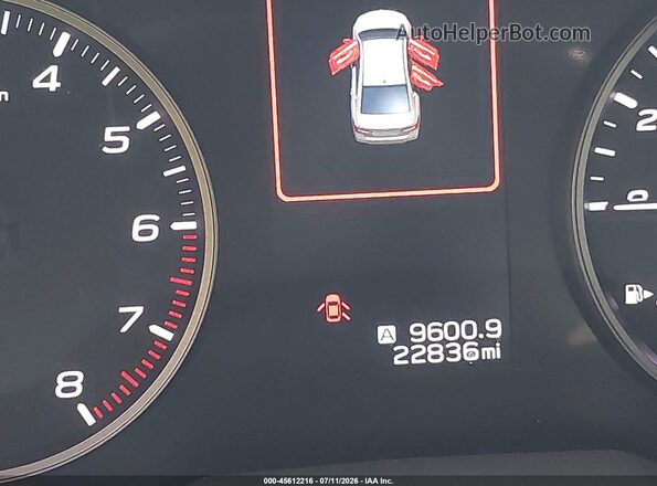 4S3BWAB68R3022743 2024 SUBARU LEGACY Серый Панорамный вид салона 360°
