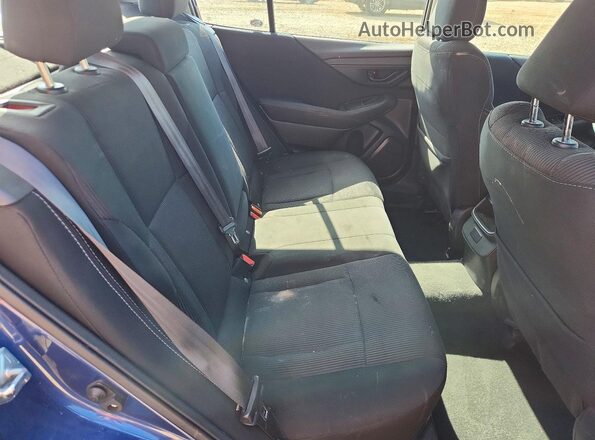 4S3BWAB6XN3013388 2022 SUBARU LEGACY Blue Вид задніх сидінь