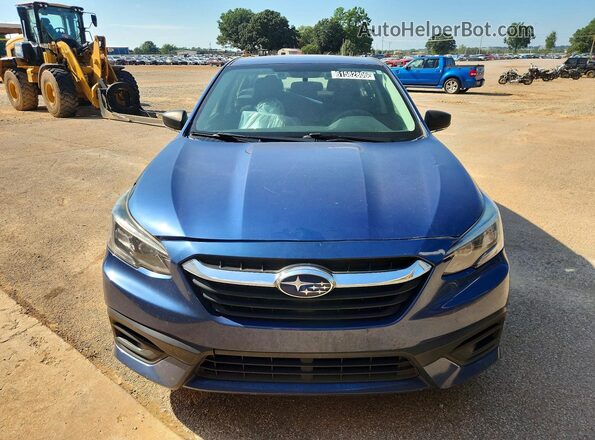 4S3BWAB6XN3013388 2022 SUBARU LEGACY Blue Вид спереду