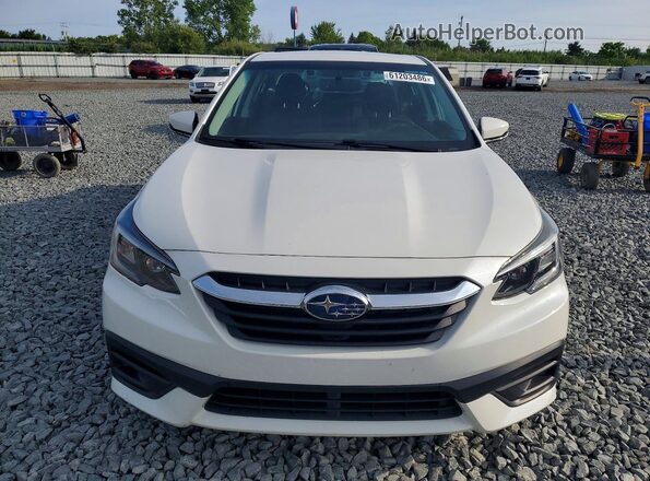 4S3BWAC60L3015114 2020 SUBARU LEGACY White Front view