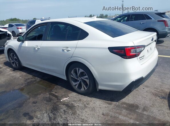 4S3BWAC65S3010179 2025 SUBARU LEGACY White Задня ліва чверть