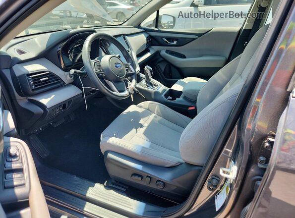 4S3BWAC66N3005187 2022 SUBARU LEGACY Silver წინა სალონის ხედი