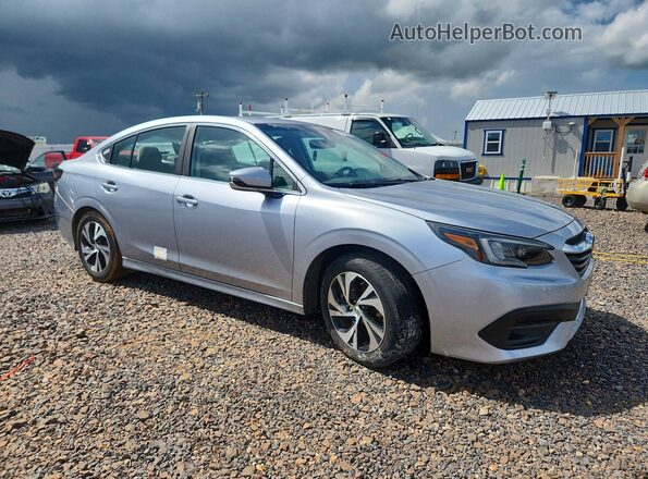 4S3BWAC66N3011393 2022 SUBARU LEGACY Серебряный Передняя правая четверть
