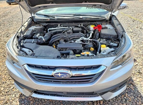 4S3BWAC66N3011393 2022 SUBARU LEGACY Серебряный Вид задней части салона