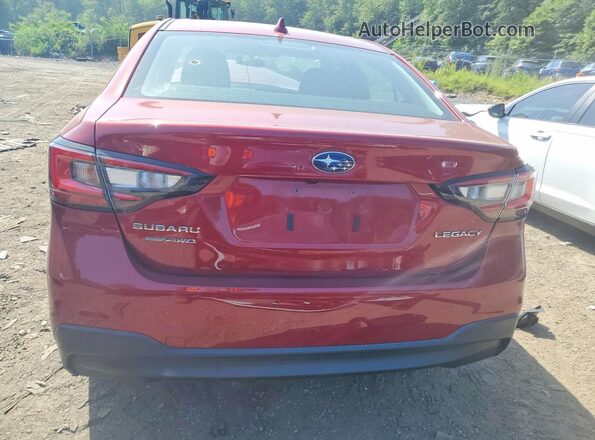 4S3BWAC66P3014197 2023 SUBARU LEGACY Red Widok z tyłu