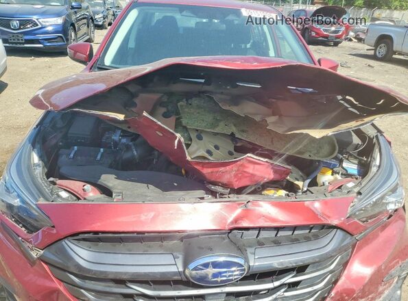 4S3BWAC66P3014197 2023 SUBARU LEGACY Red Widok wnętrza z tyłu