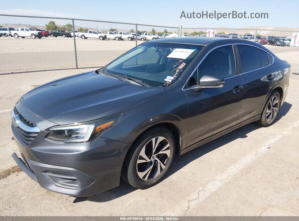 4S3BWAC69L3008291 2020 SUBARU LEGACY Серый Передняя левая четверть