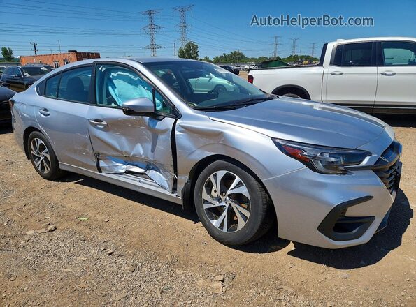 4S3BWAD60S3009696 2025 SUBARU LEGACY Silver Передня права чверть