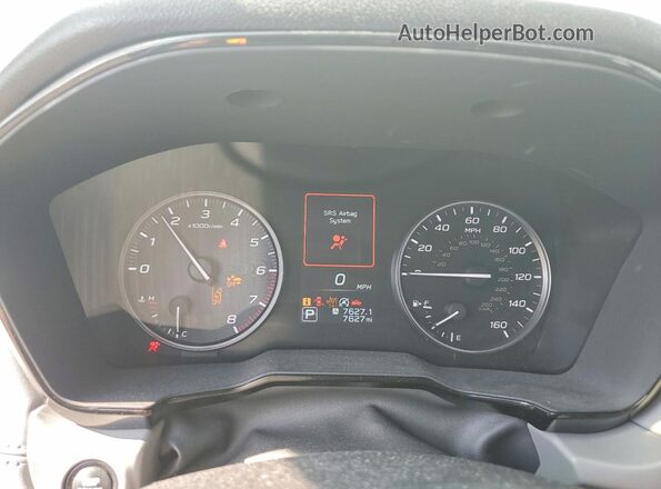 4S3BWAD60S3029026 2025 SUBARU LEGACY White Սարքավորումների վահանակի տեսք