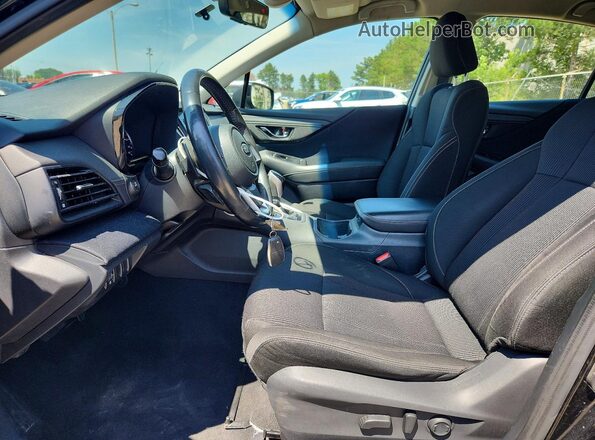 4S3BWAD63M3004219 2021 SUBARU LEGACY Черный Вид салона спереди