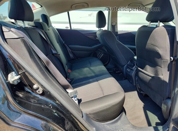 4S3BWAD63M3004219 2021 SUBARU LEGACY Черный Вид задних сидений