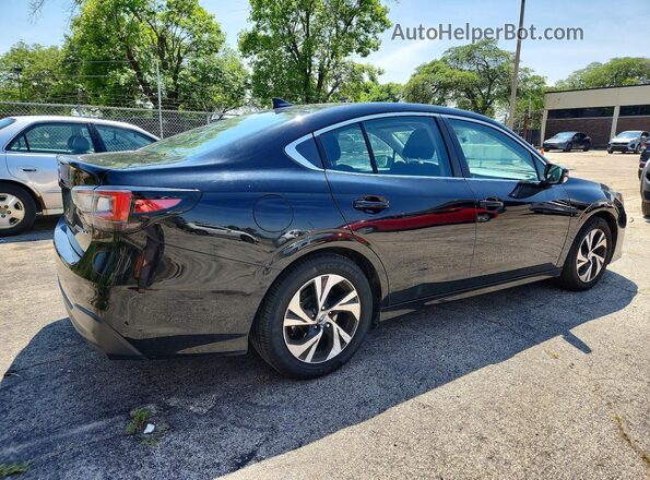 4S3BWAD63M3004219 2021 SUBARU LEGACY Черный Задняя правая четверть