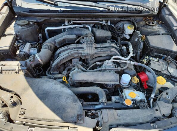 4S3BWAD63M3004219 2021 SUBARU LEGACY Черный Вид задней части салона
