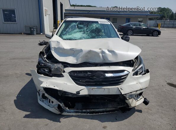 4S3BWAD63N3003590 2022 SUBARU LEGACY White წინა ხედი