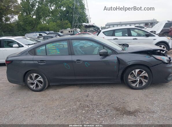 4S3BWAD67P3013252 2023 SUBARU LEGACY Gray Вид задньої частини салону