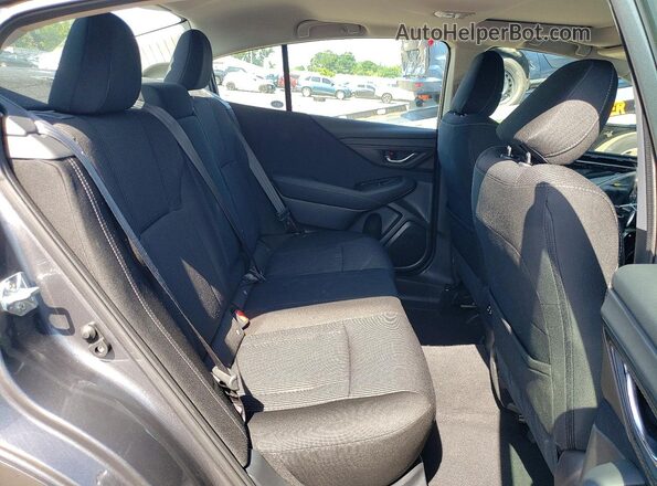 4S3BWAF60R3025775 2024 SUBARU LEGACY Gray Rear seats view