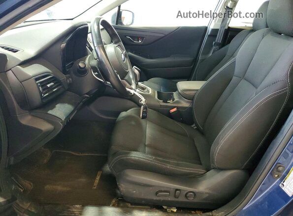 4S3BWAF64N3003112 2022 SUBARU LEGACY Blue Vista interior delantera