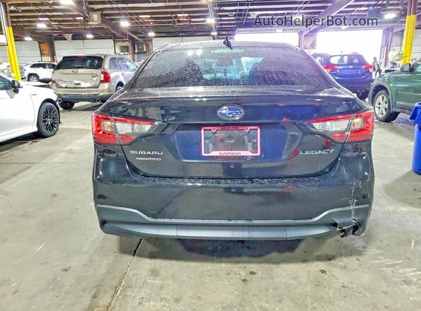 4S3BWAF65P3012730 2023 SUBARU LEGACY Black Вид ззаду