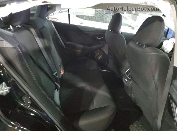 4S3BWAF65P3012730 2023 SUBARU LEGACY Black Вид задніх сидінь