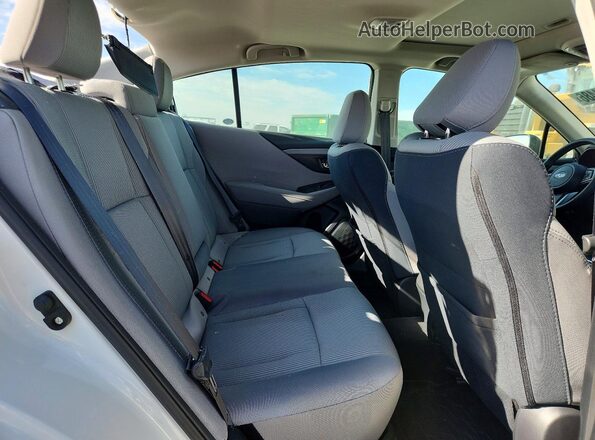 4S3BWAF66S3033742 2025 SUBARU LEGACY White Rear seats view
