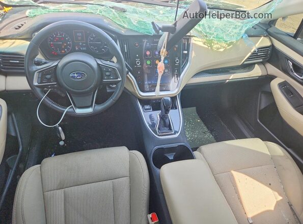 4S3BWAF67N3007168 2022 SUBARU LEGACY White Dashboard view