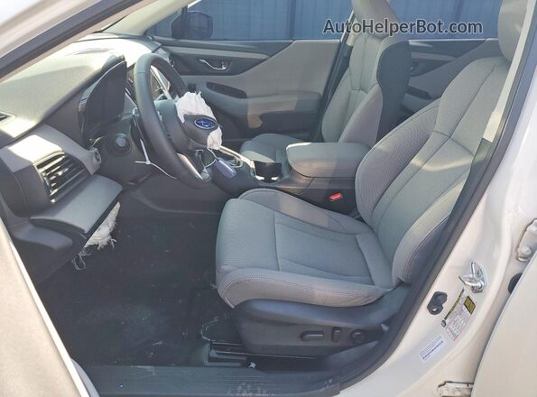 4S3BWAF67S3015072 2025 SUBARU LEGACY Белый Вид салона спереди