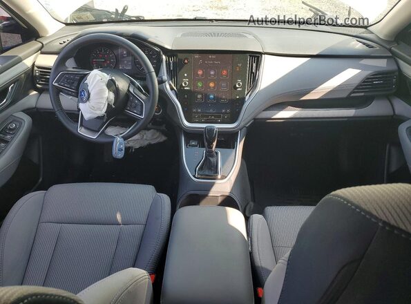 4S3BWAF67S3015072 2025 SUBARU LEGACY Белый Вид панели приборов