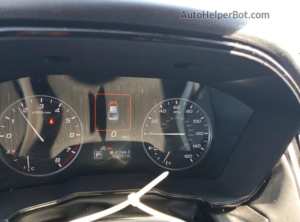 4S3BWAF6XN3014440 2022 SUBARU LEGACY Серый Вид щитка приборов
