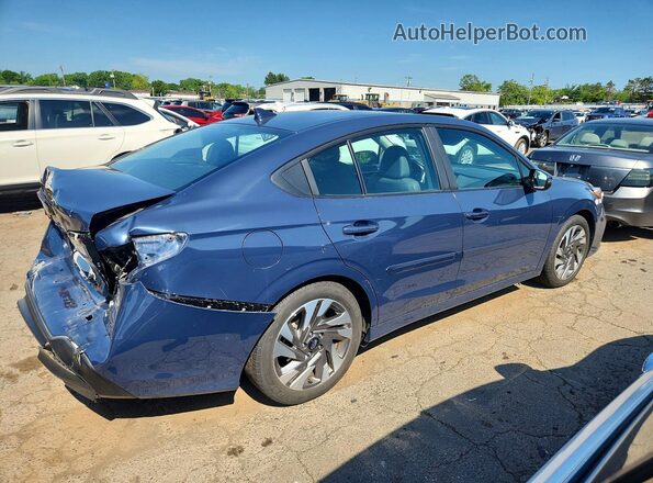 4S3BWAN61R3018271 2024 SUBARU LEGACY Синий Задняя правая четверть
