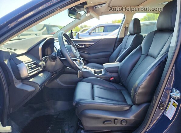 4S3BWAN61R3018271 2024 SUBARU LEGACY Синий Вид салона спереди