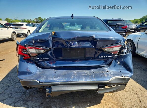 4S3BWAN61R3018271 2024 SUBARU LEGACY Синий Вид сзади