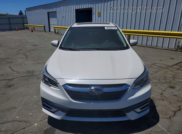 4S3BWAN62L3030520 2020 SUBARU LEGACY White Vista frontal