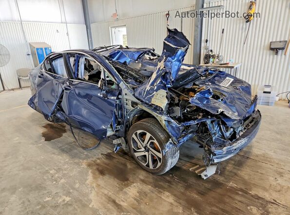 4S3BWAN65M3004849 2021 SUBARU LEGACY Blue Передня права чверть