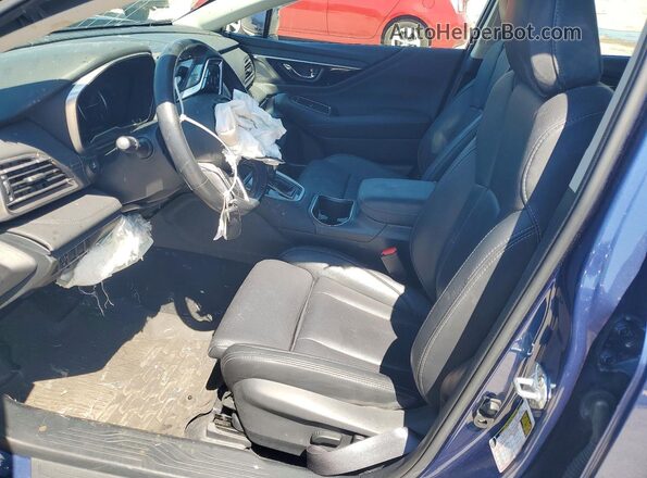 4S3BWAN68M3013254 2021 SUBARU LEGACY Blue Front interior view