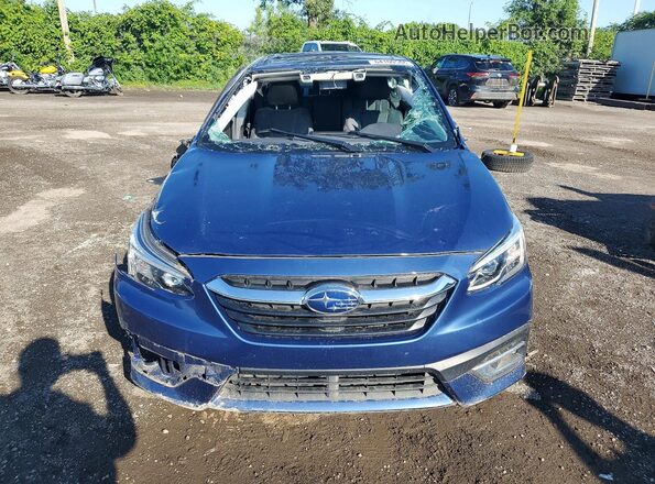 4S3BWDN67L3027890 2020 SUBARU LEGACY Blue Դիմացի տեսք