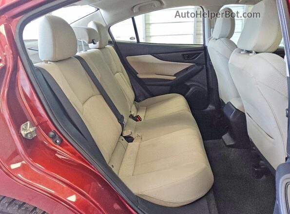 4S3GKAA60H3601937 2017 SUBARU IMPREZA Red Vista de los asientos traseros