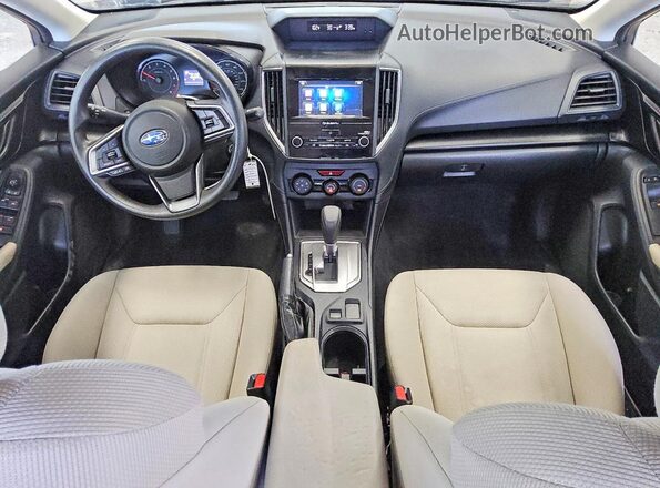 4S3GKAA60H3601937 2017 SUBARU IMPREZA Red Vista del salpicadero