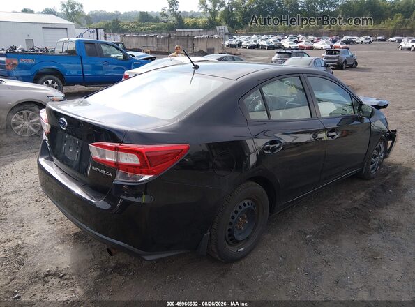 4S3GKAA60K3606630 2019 SUBARU IMPREZA Black Trasero derecho