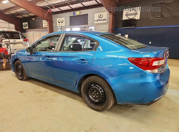 4S3GKAA60K3611939 2019 SUBARU IMPREZ Blue Rear left