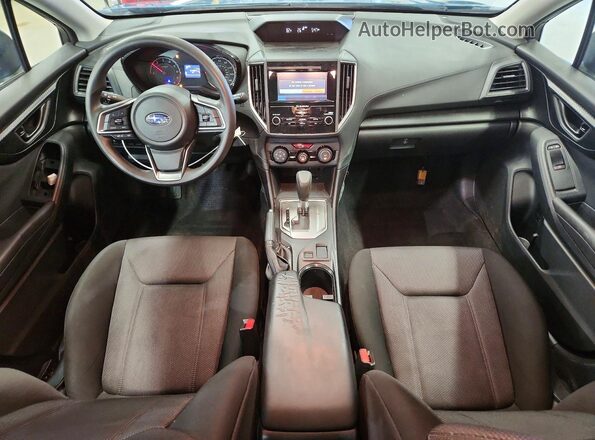 4S3GKAA60K3611939 2019 SUBARU IMPREZ Blue Dashboard view