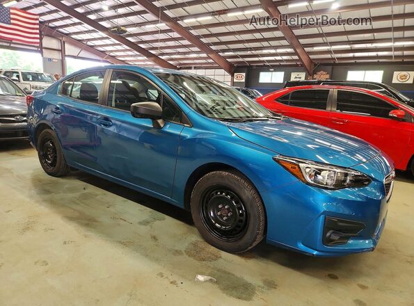 4S3GKAA60K3611939 2019 SUBARU IMPREZ Blue Front right