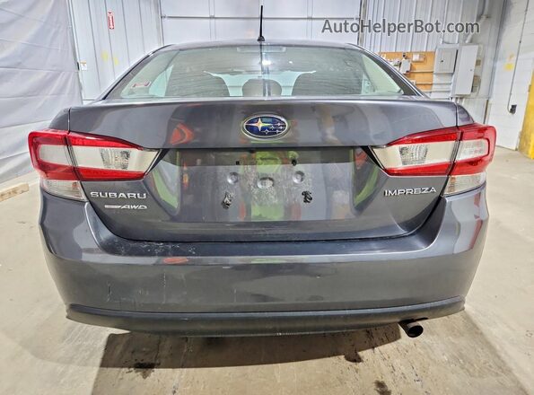 4S3GKAA60K3628904 2019 SUBARU IMPREZA Gray Widok z tyłu