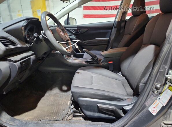 4S3GKAA60K3628904 2019 SUBARU IMPREZA Gray Widok wnętrza z przodu