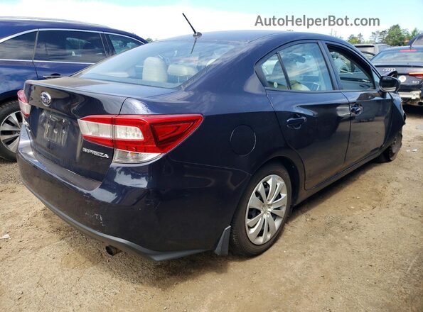 4S3GKAA61K3609844 2019 SUBARU IMPREZA Синий Задняя правая четверть